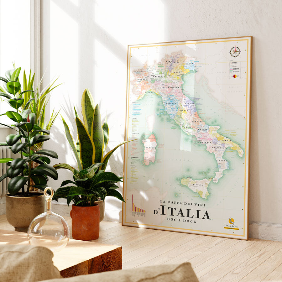 Nos vins d'Italie (carte) - Viniversa