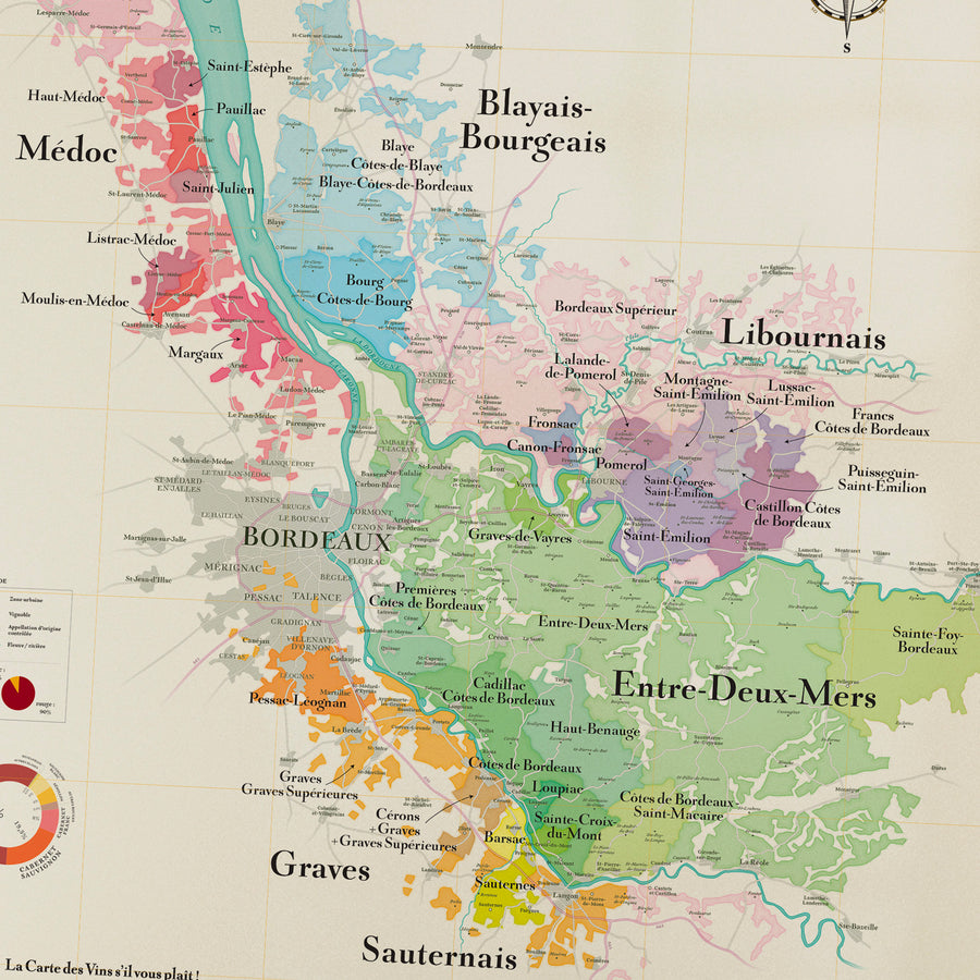 La Carte des Vins de Bordeaux