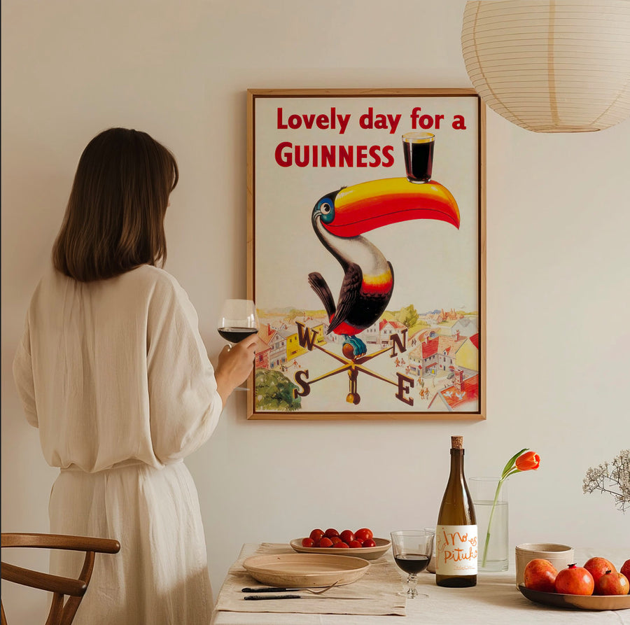 Affiche “ Lovely day for a GUINNESS”