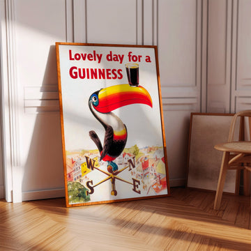 Affiche “ Lovely day for a GUINNESS”