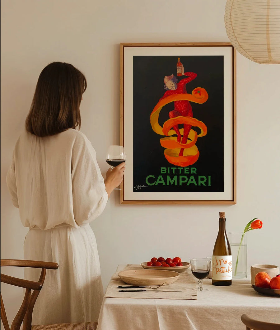 Affiche “ Bitter Campari vintage”