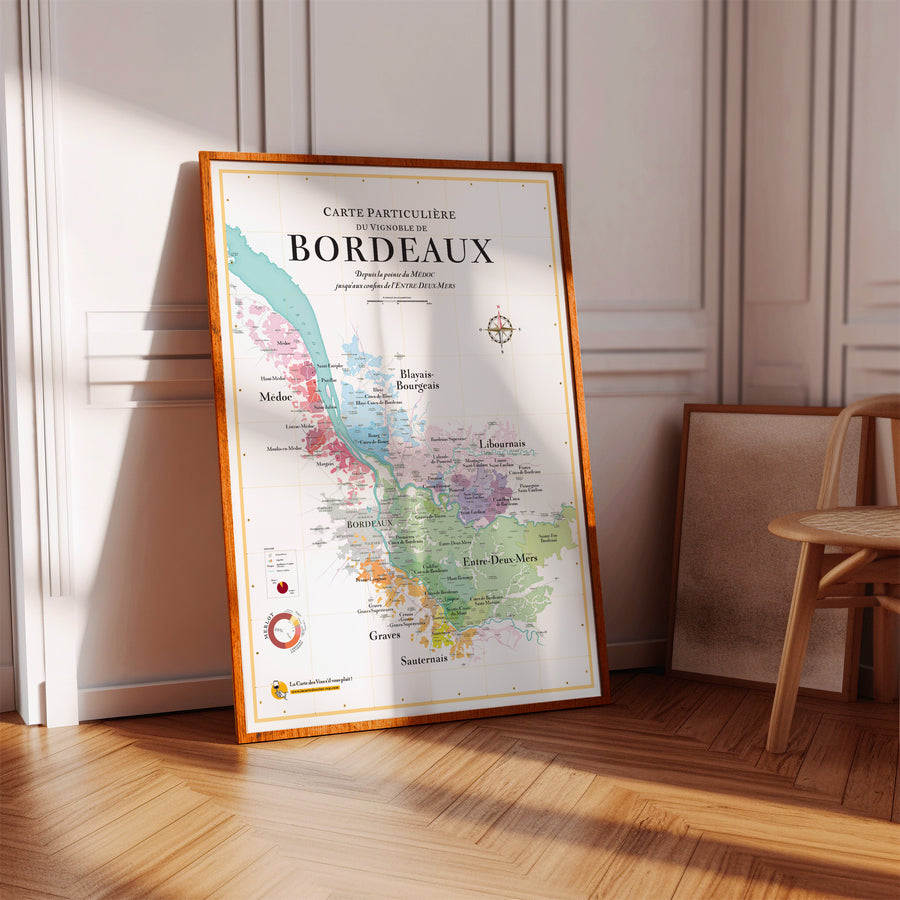 carte vins bordeaux