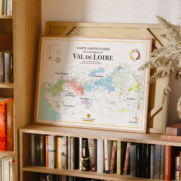 Wine Map of Loire Valley