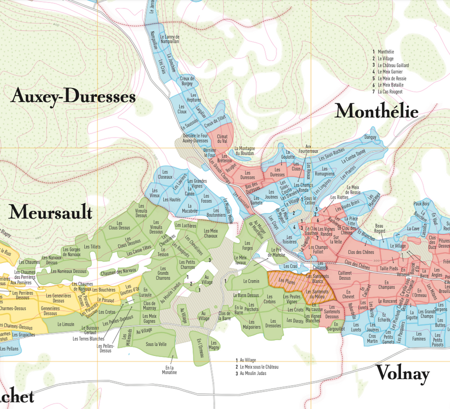 Les Cartes des Climats de Bourgogne